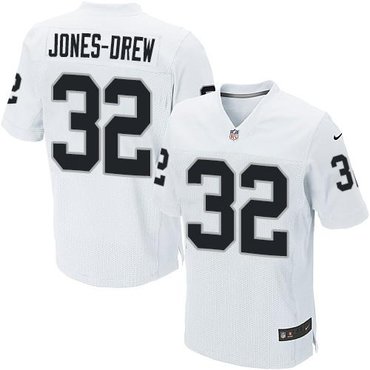 NEW Oakland Raiders #32 Maurice Jones-Drew White Team Color NFL Elite Jersey