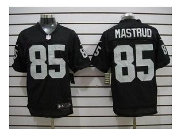 NEW jerseys oakland raiders #85 mastrud black(Elite)(mastrud)