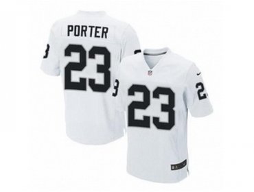 NEW NFL Oakland Raiders #23 Porter white Jerseys(Elite)