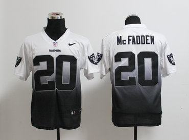 2013 NFL New oakland raiders #20 darren mcfadden Drift Fashion II Elite Jerseys