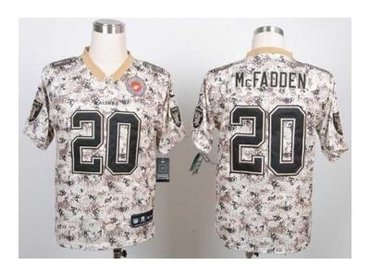 NEW jerseys oakland raiders #20 darren mcfadden camo(2013 new Elite)