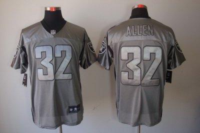 2012 NEW NFL Oakland Raiders 32 Marcus Allen Grey Shadow Jerseys