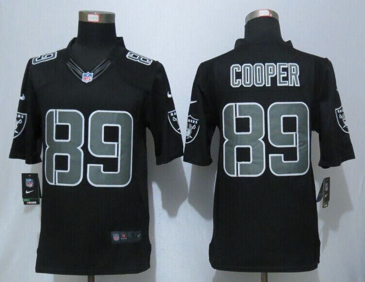 New Oakland Raiders #89 Amari Cooper Impact Limited Black Jerseys