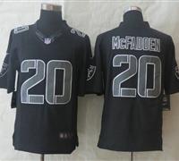 New Oakland Raiders #20 Darren McFadden Impact Limited Black Jerseys