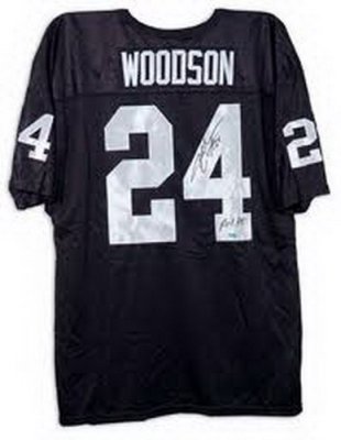 NEW NFL Oakland raider 24# Charles Woodson black jerseys(Elite)