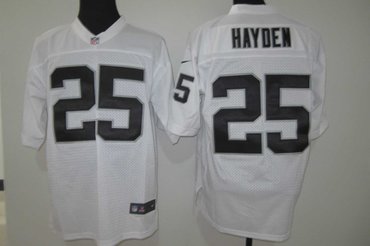 NEW NFL Oakland Raiders 25 D.J. Hayden White Jerseys(Elite)