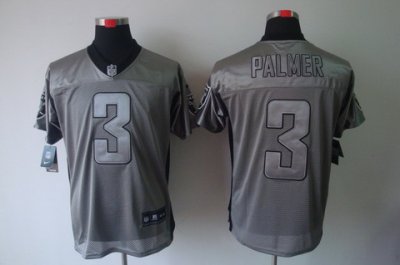 2012 NEW NFL Oakland Raiders 3 Carson Palmer Grey Shadow Jerseys