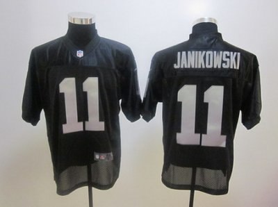 2012 oakland raiders #11 sebastian janikowski black elite jerseys