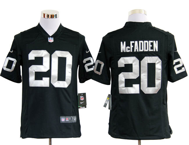 2012 oakland raiders 20 darren mcfadden game team color jerseys