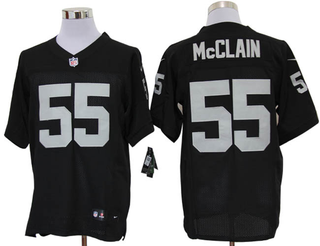 2012 oakland raiders 55 rolando mcclain black (elite)