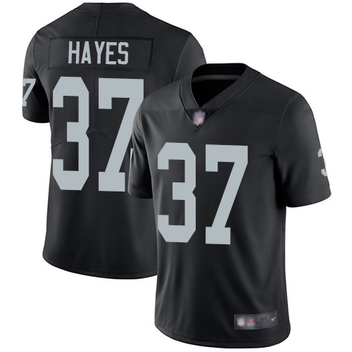 Oakland Raiders #37 Lester Hayes Men's Vapor Untouchable Limited Home Black Jersey