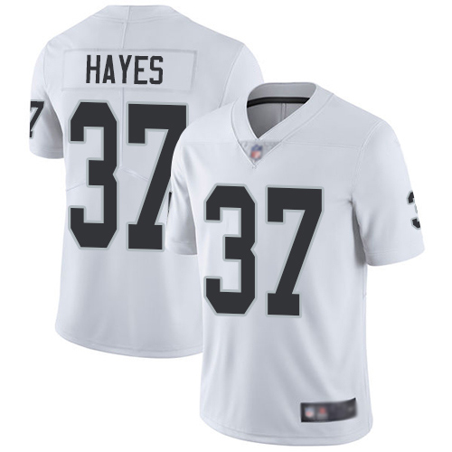 Oakland Raiders #37 Lester Hayes Men's Vapor Untouchable Limited White Jersey