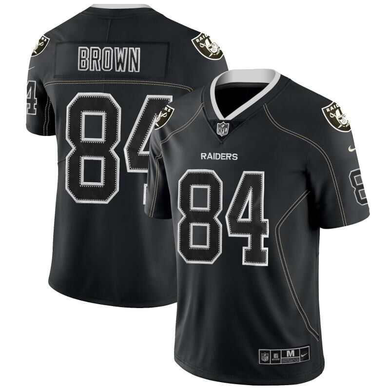 Nike Raiders 84 Antonio Brown Black Shadow Legend Limited Jersey