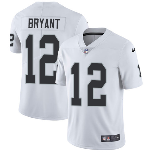 Nike Raiders #12 Martavis Bryant White Men's Stitched NFL Vapor Untouchable Limited Jersey