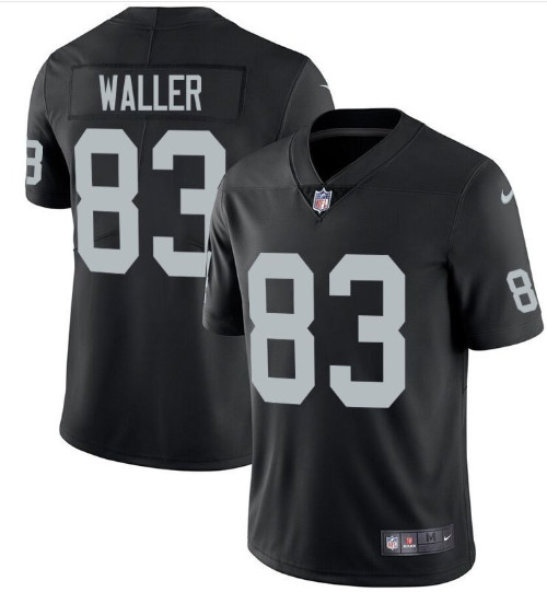 Oakland Raiders #83 Darren Waller Black Vapor Limited Jersey