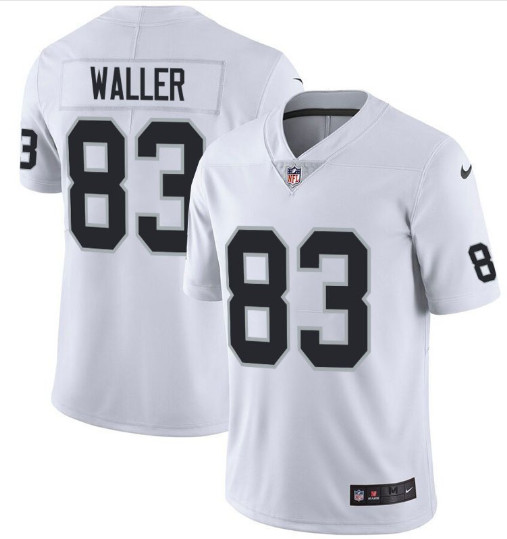 Oakland Raiders #83 Darren Waller White Vapor Limited Jersey