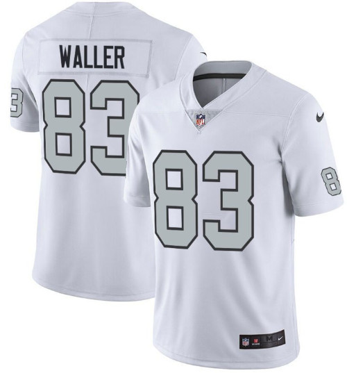 Oakland Raiders #83 Darren Waller White Rush Limited Jersey