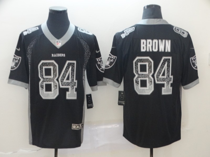 Nike Raiders 84 Antonio Brown Black Drift Fashion Limited Jersey