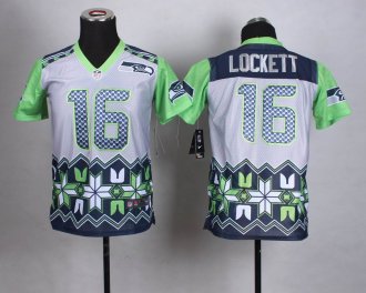 Youth Nike Seahawks #16 Tyler Lockett Stitched NFL Elite Noble Fashion jersey