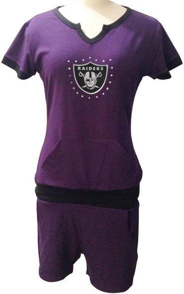 NIKE NFL Oakland Raiders women's sport suit purple