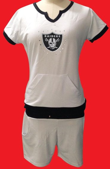 NIKE NFL Oakland Raiders women's sport suit white