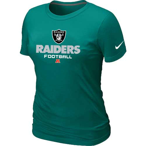 Women Okaland Raiders L.Green T-Shirt