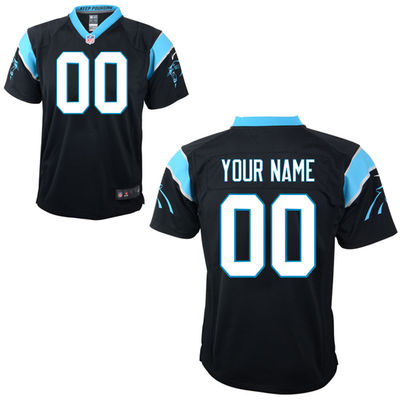 Toddlers Nike Toddler Carolina Panthers Customized Team Color Game Jersey