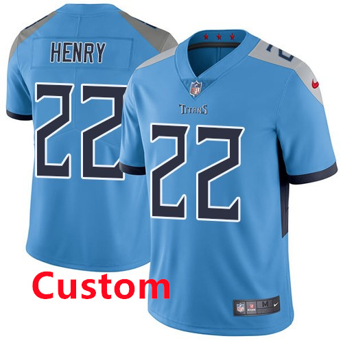 Custom toddlers Titans #22 Henry Jersey