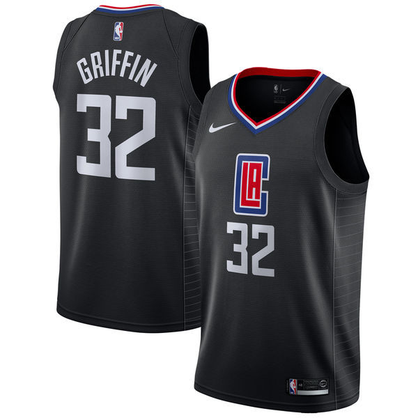 Clippers 32 Blake Griffin Black Nike Swingman Jersey