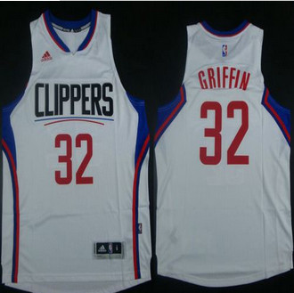 Los Angeles Clippers #32 Blake Griffin Stitched White NBA Jersey