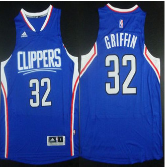 Los Angeles Clippers #32 Blake Griffin Stitched Blue NBA Jersey