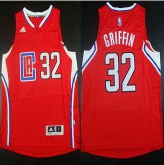 Los Angeles Clippers #32 Blake Griffin Stitched Red NBA Jersey