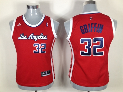 women nba jerseys los angeles clippers #32 griffin red(revolution 30 swingman)