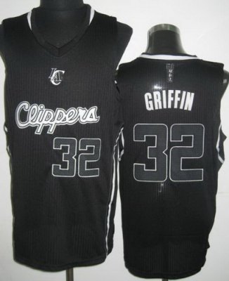 Los Angeles Clippers #32 Blake Griffin Black Revolution 30 NBA Jerseys