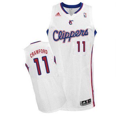 Los Angeles Clippers #11 Jamal Crawford Revolution 30 Swingman Home Jerseys