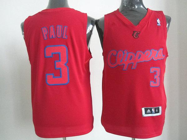 Los Angeles Clippers #3 Chris Paul Big Color Fashion Swingman Jerseys