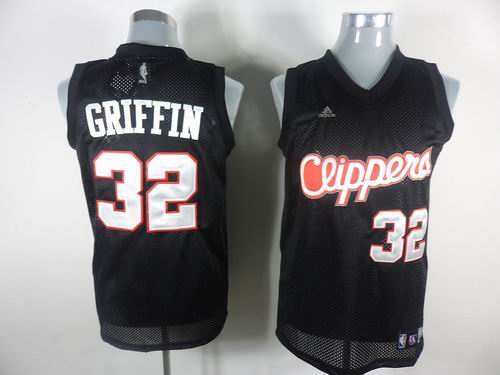 Los Angeles Clippers 32 Blake Griffin black Fashion Jersey