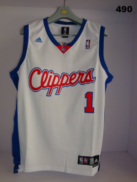 Los Angeles Clippers Baron Davis 1# Swingman White