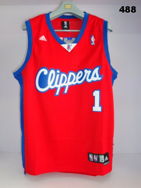 Los Angeles Clippers Baron Davis 1# Swingman red