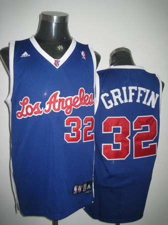 Los Angeles Clippers 32 Griffin purple jerseys