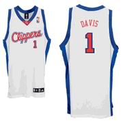 Los Angeles Clippers Baron Davis Swingman #1 Home Jer white