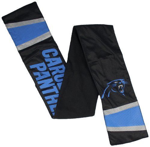 NFL Carolina Panthers Jersey Sacarf With Zip Pocket