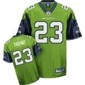 seattle seahawks 23 marcus trufant alternate green jersey