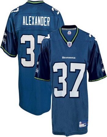 seattle seahawks #37 shaun alexander team color jersey