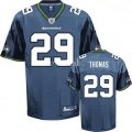 seattle seahawks 29 earl thomas blue football jersey