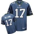 seattle seahawks 17 mike williams blue color jersey