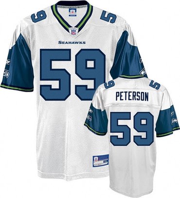 seattle seahawks #59 aaron curry white jersey