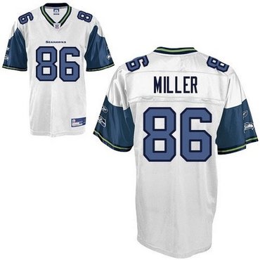 seattle seahawks 86 zach miller jersey white