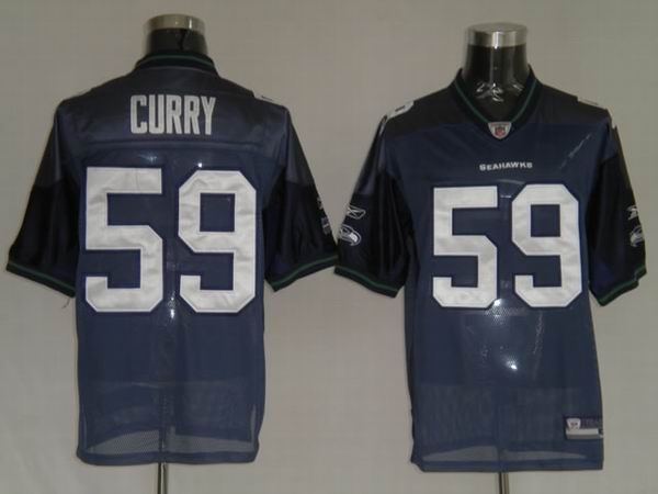 seattle seahawks 59 curry navy jerseys