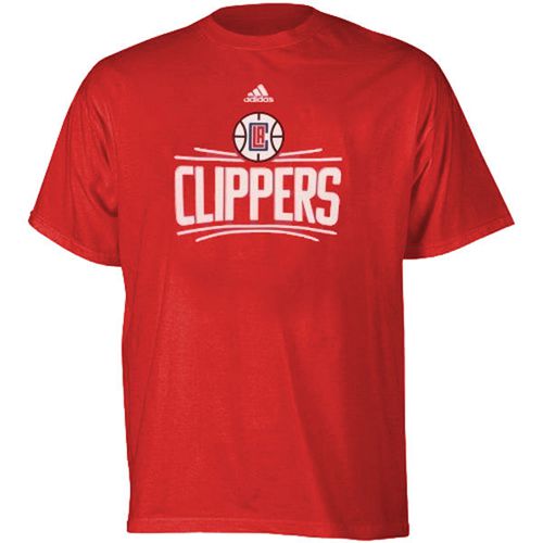 Los Angeles Clippers Youth Primary Logo T-Shirt Red